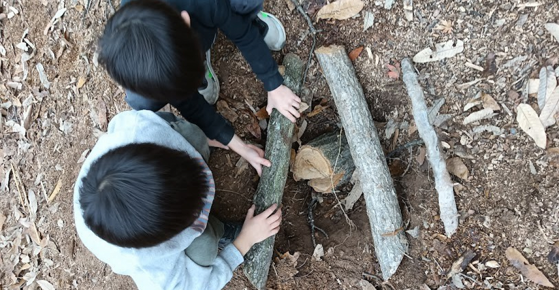 森遊び⑥
