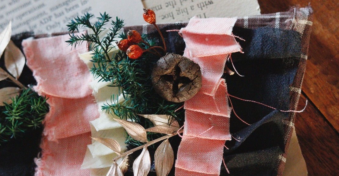 クリスマスの壁飾り右下