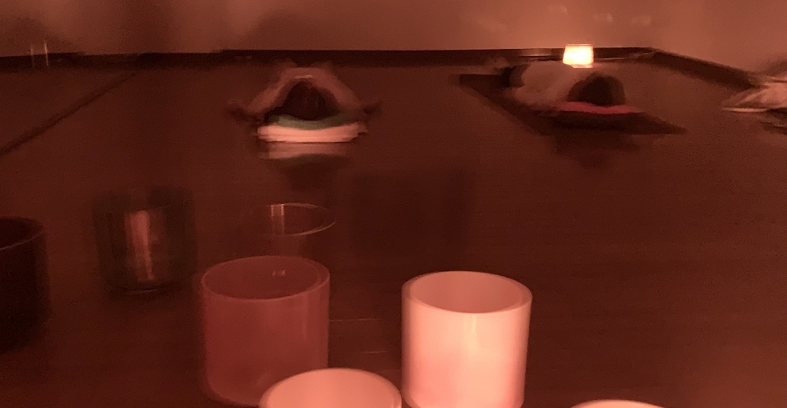 瞑想中