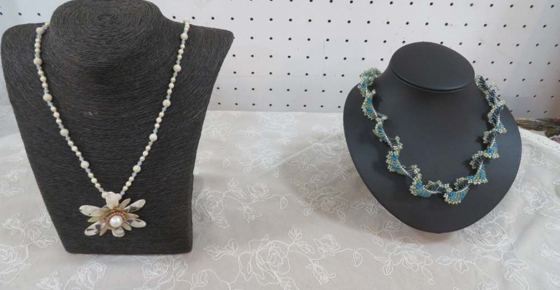 ビーズアクセサリー作品例